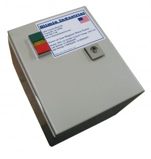 Across the line Motor Starter 12 - 18 Amps 120V Start Stop Hinged Enclosure IP65