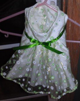 Green Sheer Floral