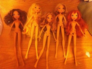 Winx Dolls (Nude) Lot