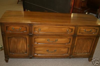 VINTAGE BAKER BUFFET DINING ROOM DRESSER CHEST