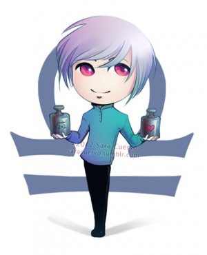 Zodiac Chibies - Libra strap