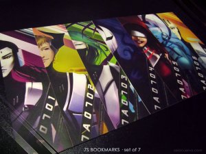 7S Bookmarks - set of 7