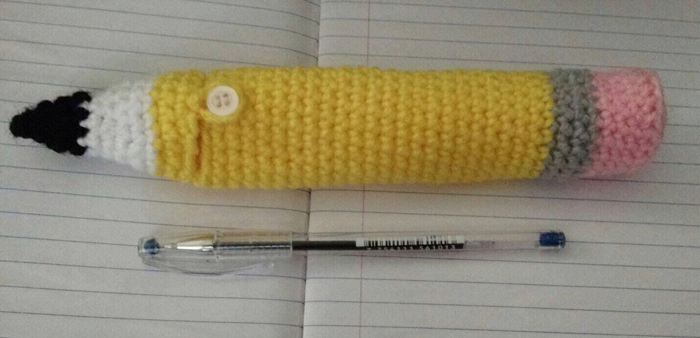 Crochet Pencil Case