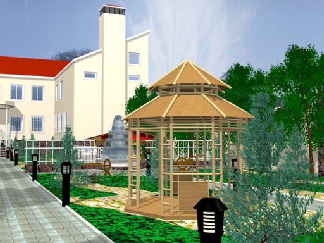 3D Garden Pavilion