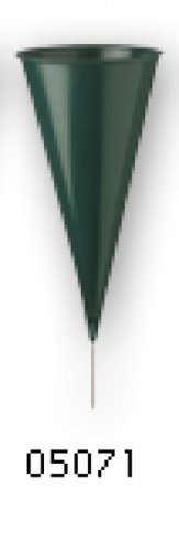 Cemetery Vase-Metal Cone-Case of 36