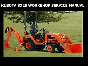 Kubota Bx25 Manual