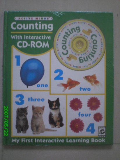 Active Minds - Counting 123 Book With Interactive CD ROM