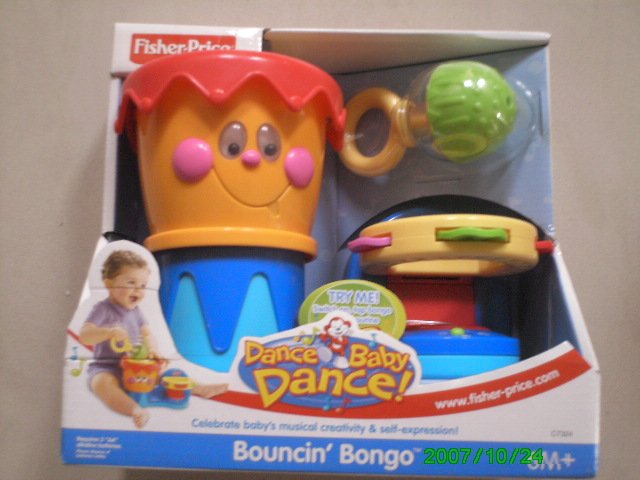 Fisher Price Dance Baby Dance Bouncin' Bongo