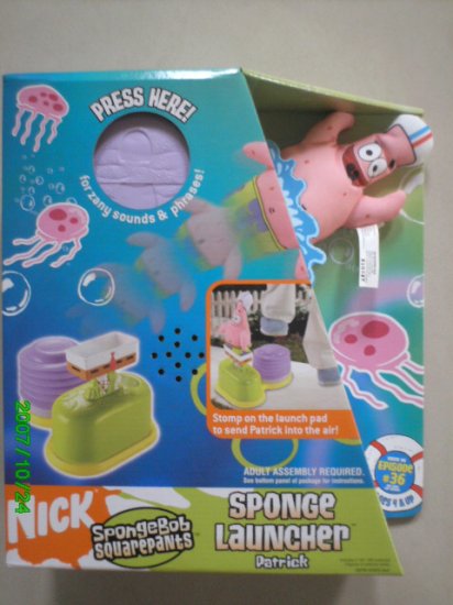 Patrick Sponge Launcher