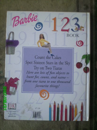 Barbie 123 Number Book