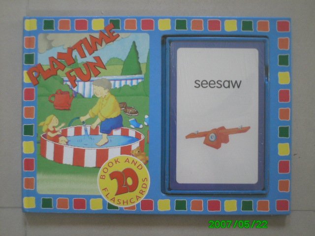 Playtime Fun - Book And Flashcard for Kids