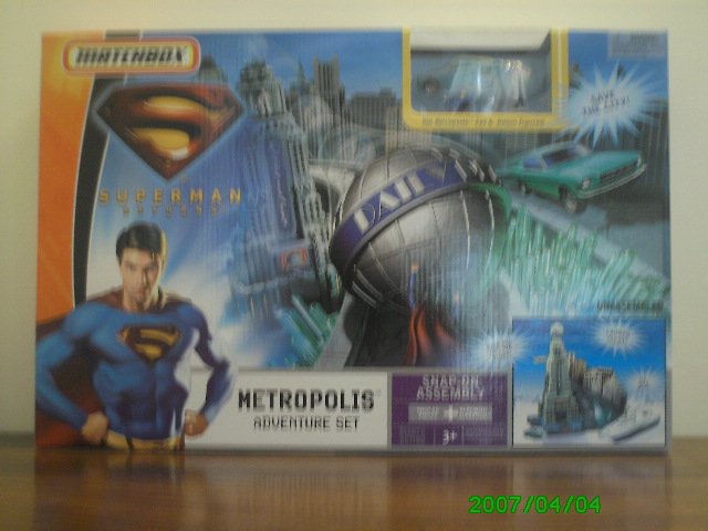 Matchbox Superman Returns - Metropolis Adventure Set