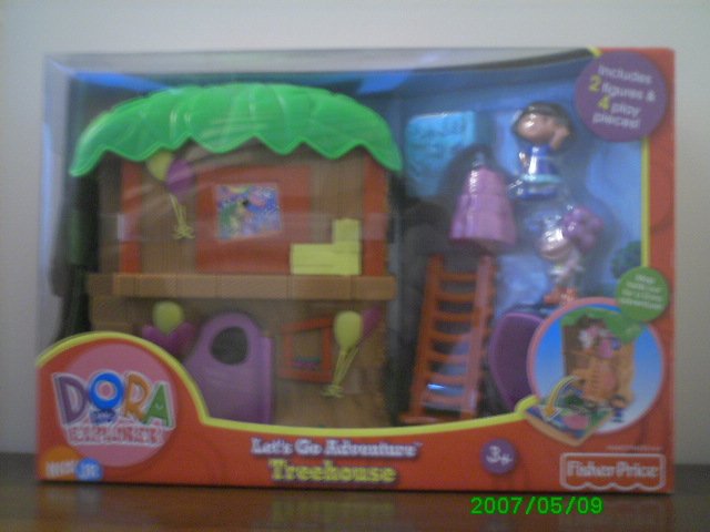 Fisher Price Dora the Explorer - Lets Go Adventure Tree House