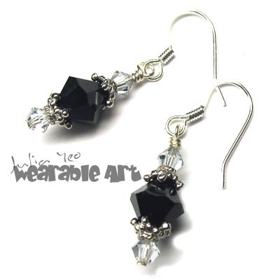 The Classic Look - Swarovski Crystal Earrings