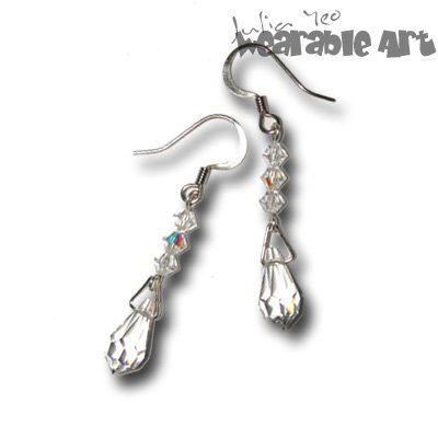 Raindrops - Swarovski Crystal Earrings