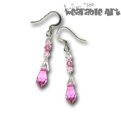 Raindrops II - Swarovski Crystal Earrings