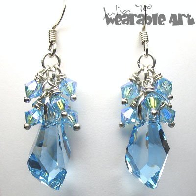 Just Blu - Swarovski Crystal Earrings