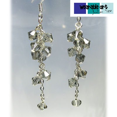 What women want - Swarovski Crystal Earrings - Available in a variety of colours