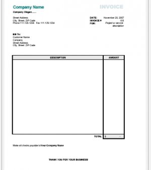 HTML Coded Invoices / Emails