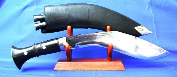 17" GURKHA PANAWAL KHUKURI KNIFE-High Grade Steel Blade-Buffalo Horn Handle-Nepal Kukri