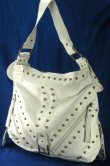 Jumbo Shoulder Style Handbag with Front Stud Design