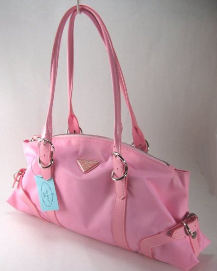 Large Microfiber Double Strap Handbags with Buckled Details