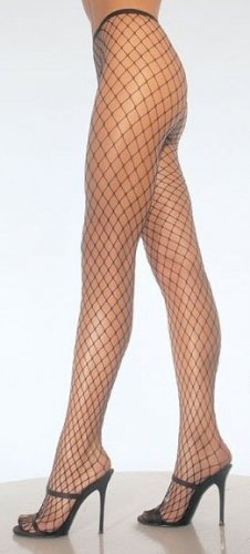 Spandex Diamond Net Pantyhose
