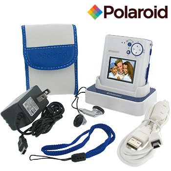 POLAROID 5.1 MP DIGITAL CAMERA /MP3 PLAYER