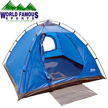 WORLD FAMOUS SPORTS 3 MAN SQUARE DOME TENT