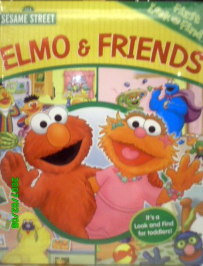 Sesame Street First Look and Find Book - Elmo and Friends