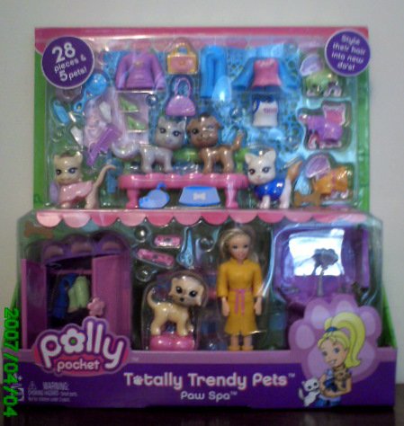 Polly Pocket - Totally Trendy Pets Paw Spa
