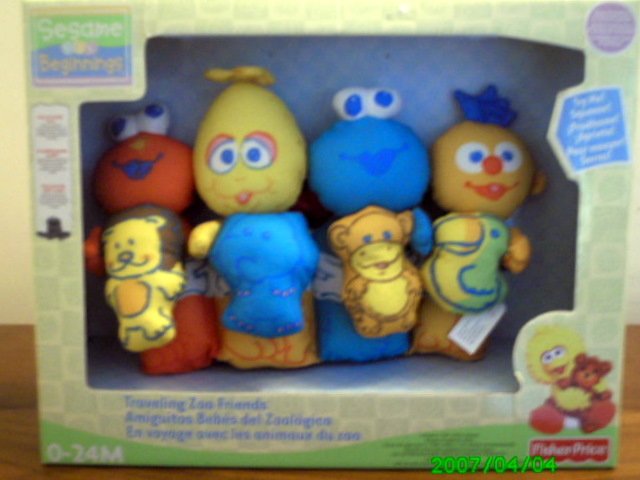Sesame Stree Fisher Price - Travelling Zoo Friends