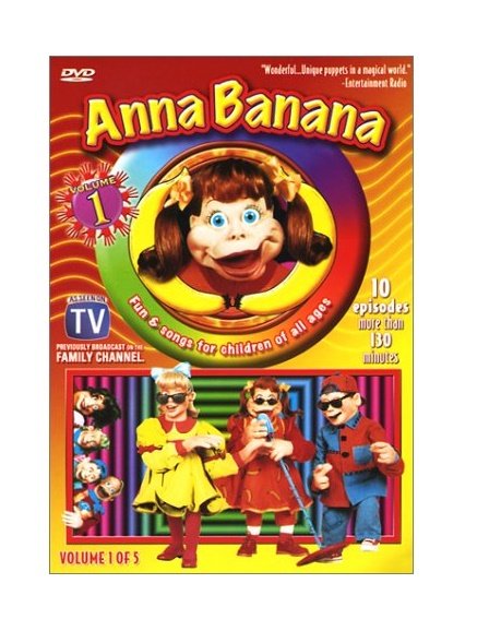 Anna Banana Complete Set (DVD) 5-Disc 50 Episodes!