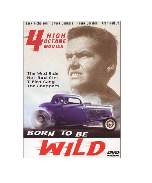 Born To Be Wild: 4 Movie Set Jack Nicholson