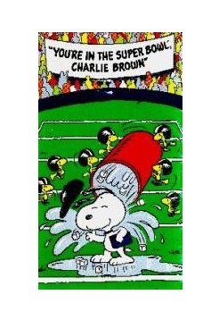 You're in the Super Bowl, Charlie Brown VHS