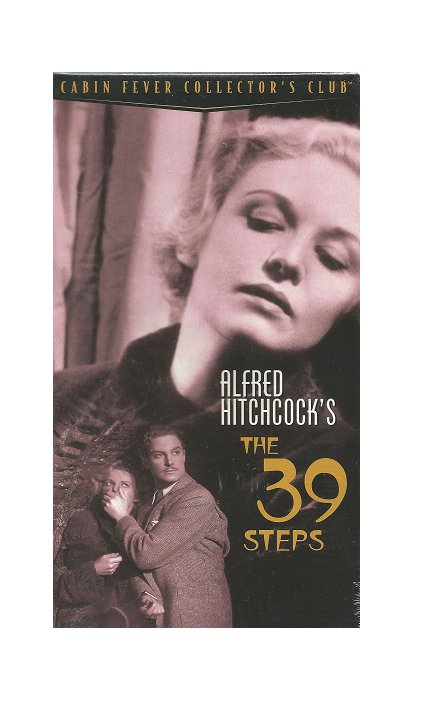The 39 Steps VHS Robert Donat, Madeleine Carroll