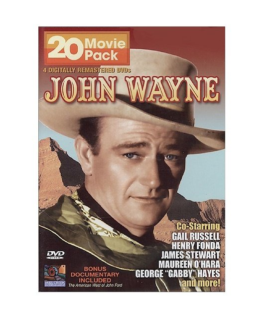 20 Movie Pack John Wayne DVD Gail Russell - Henry Fonda - James Stewar