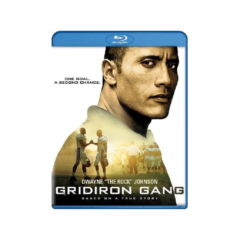Gridiron Gang (Blu-ray, 2006) New Drama,Dwayne Johnson,Football