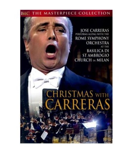 NEW CHRISTMAS WITH CARRERAS DVD - JOSE CARRERAS - IMC THE MASTERPIECE COLLECTION
