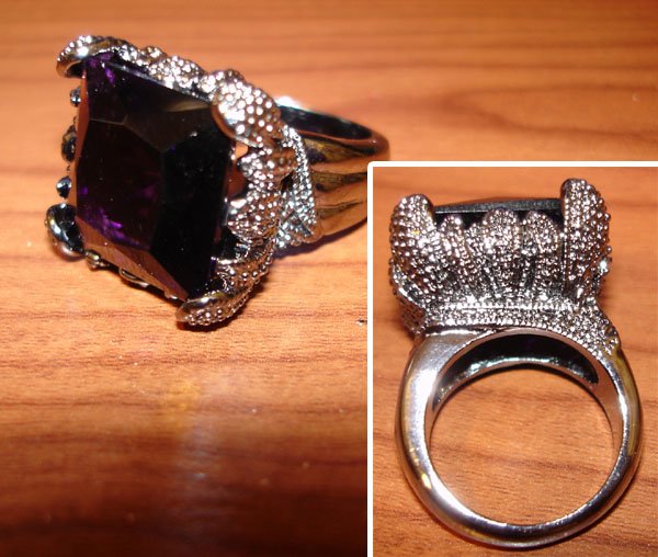 Large Purple Ring