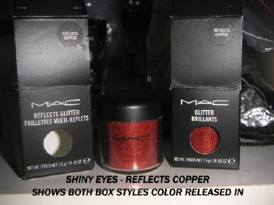 MAC PRO ~ REFLECTS COPPER GLITTER BRILLANTS ~ 7.5 FULL JAR BNIB