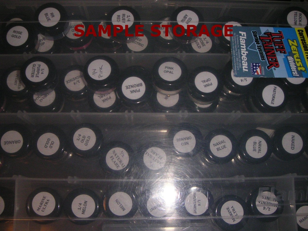 MAC PIGMENT & GLITTER SAMPLES LARGE LOT EQUALS OVER 80 1/4 TSP'S TOTAL