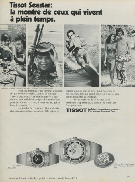 Japanese tissot clearance commercial