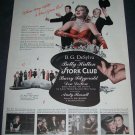 Vintage 1945 Advertisement Betty Hutton The Stork Club Print Ad Original 1940s Magazine Ad Advert