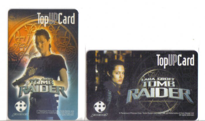 Tomb Raider Top up Card