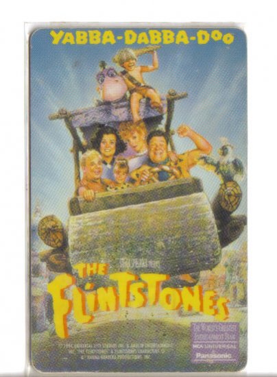 Flintstone Limited Edition Movie Value Card