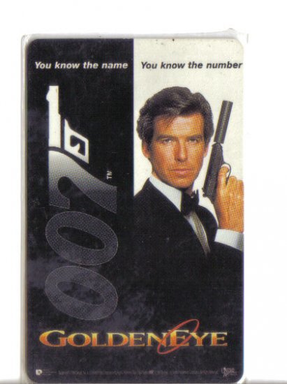 James Bond Limited Edition Movie Value Card