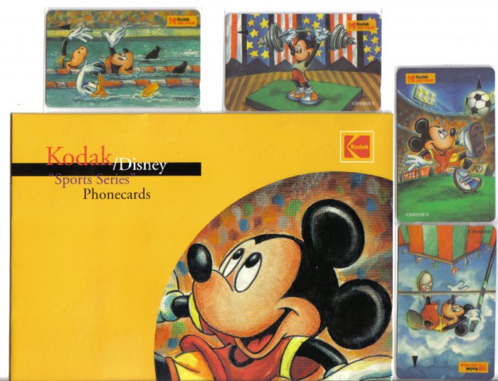 Disney Sport series (mint) Limited edition set of 4
