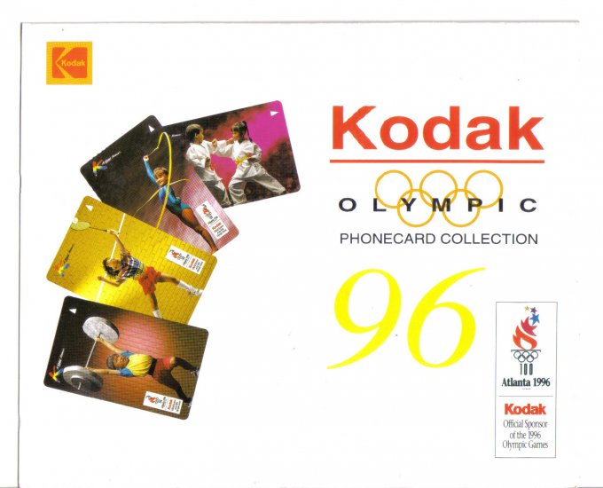 Olypic Phonecard (mint) set of 4. Limited Edition