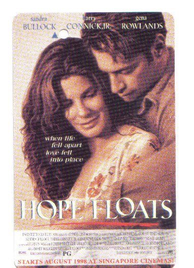 Hope Float (sandra Bullock) - (mint) Transport Card - Limited Edition